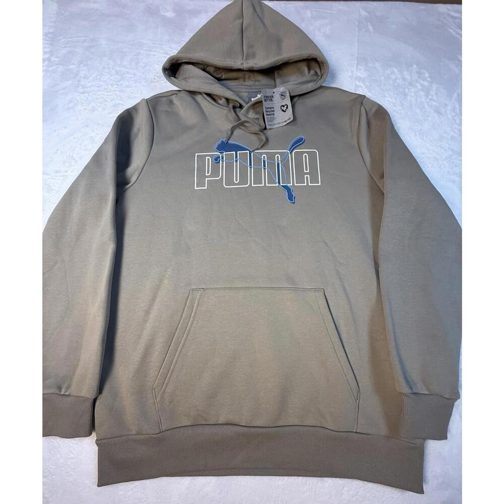 Puma Men’s Hoodie Long Sleeve Large NWT